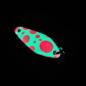 Preview: Sting 2.5g Spoon #046 GLOW UV Aktiv Pink Dots / Blue