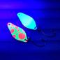 Preview: Belly 2.5g Spoon #046 GLOW UV Aktiv Pink Dots / Blue