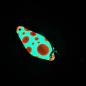 Preview: Belly 2.5g Spoon #047 GLOW UV Aktiv Orange Dots / Orange