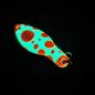 Preview: Storm 2.5g Spoon #047 GLOW UV Aktiv Orange Dots / Orange