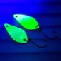 Preview: Crucial 2.5g Spoon #045 GLOW UV Aktiv Green / Yellow