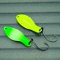 Preview: Storm 2.5g Spoon #045 GLOW UV Aktiv Green / Yellow