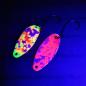 Preview: Troublemaker 2.5g Spoon #062 UV Aktiv Abstrakt Fire Yellow / Camo Pink White