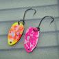 Preview: Adder 2.0g Spoon #062 UV Aktiv Abstrakt Fire Yellow / Camo Pink White