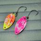 Preview: Leaf 2.0g Spoon #062 UV Aktiv Abstrakt Fire Yellow / Camo Pink White