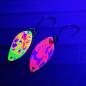 Preview: Leaf 2.0g Spoon #062 UV Aktiv Abstrakt Fire Yellow / Camo Pink White