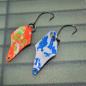 Preview: Stormy 2.3g Spoon #063 UV Aktiv Abstrakt Shining Orange / Camo Blue White