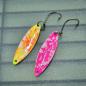 Preview: Kicker 2.7g Spoon #062 UV Aktiv Abstrakt Fire Yellow / Camo Pink White