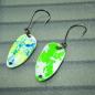 Preview: Adder 2.0g Spoon #061 UV Aktiv Abstrakt Radioactive White / Camo Green White