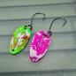 Preview: Adder 2.0g Spoon #060 UV Aktiv Abstrakt Bloody Green/ Camo Raspberry White