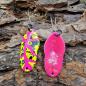 Preview: Wavemaker 3.0g Spoon #066 UV Aktiv Tiggi Pink Yellow Black / Pink Holo Flakes