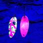 Preview: Troublemaker 2.5g Spoon #066 UV Aktiv Tiggi Pink Yellow Black / Pink Holo Flakes