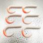 Preview: Wurmulus Prime 63mm - Essentials Gum - UV Aktiv White Orange