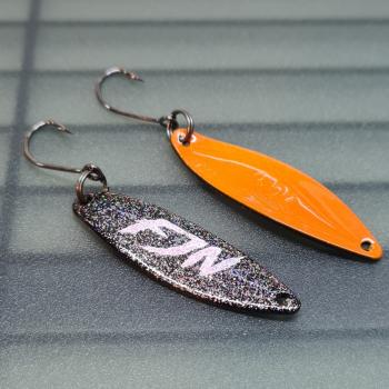 Kicker 3.5g Spoon FJN Holo Black / Dark Orange