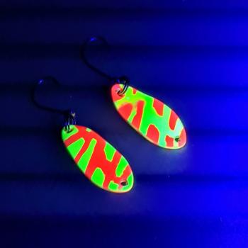 Mahi 2.5g Spoon #038 UV Aktiv BamBam Yellow Red (B Ware)