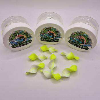 Essentials Gum - Troutpasta 35mm UV Aktiv White Yellow