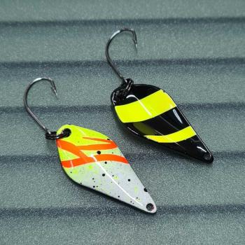 Sakana 3.9g Spoon #035 UV Aktiv Atomic Yellow / Black - Yellow