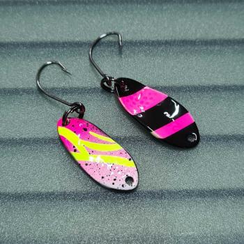 Mahi 2.5g Spoon #036 UV Aktiv Atomic Pink / Black - Pink