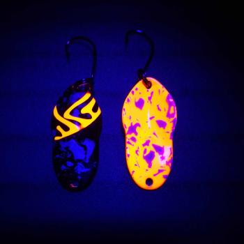 Wavemaker 3.0g Spoon #055 UV Aktiv Camo Orange / Orange White