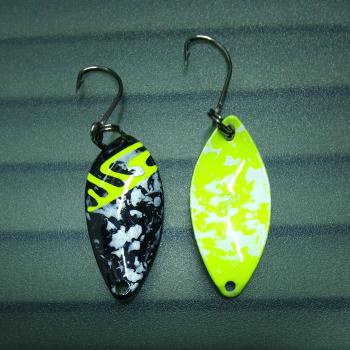 Leaf 3.0g Spoon #052 UV Aktiv Camo Yellow / Yellow White