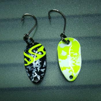 Adder 2.0g Spoon #052 UV Aktiv Camo Yellow / Yellow White