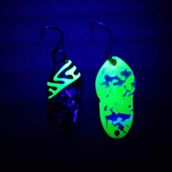 Wavemaker 3.0g Spoon #052 UV Aktiv Camo Yellow / Yellow White