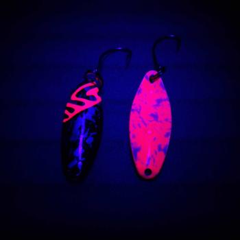 Sword 3.1g Spoon #053 UV Aktiv Camo Pink / Pink White