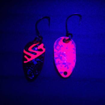 Adder 2.0g Spoon #053 UV Aktiv Camo Pink / Pink White