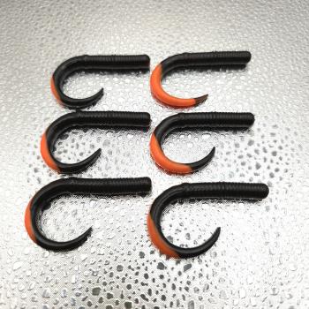 Wurmulus Prime 63mm - Essentials Gum - UV Aktiv Black Orange