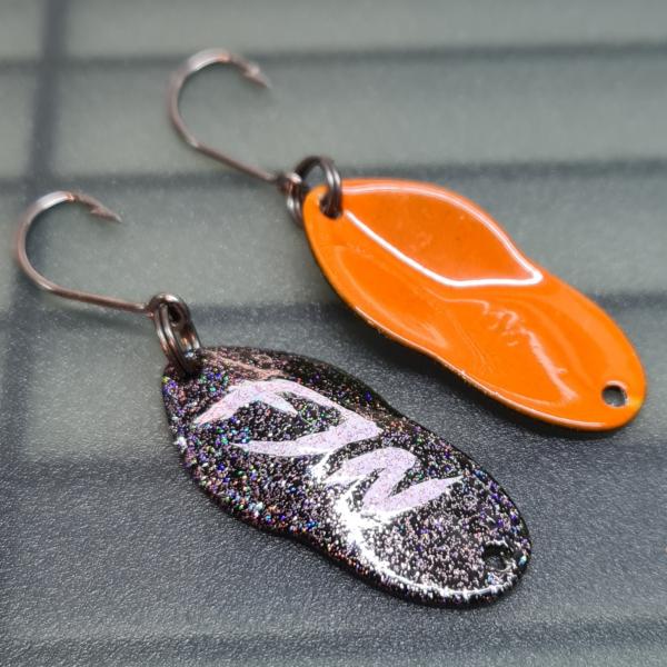 Wavemaker 3.0g Spoon FJN Holo Black / Dark Orange