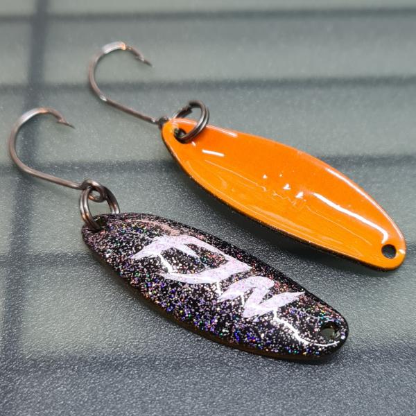 Sword 3.1g Spoon FJN Holo Black / Dark Orange