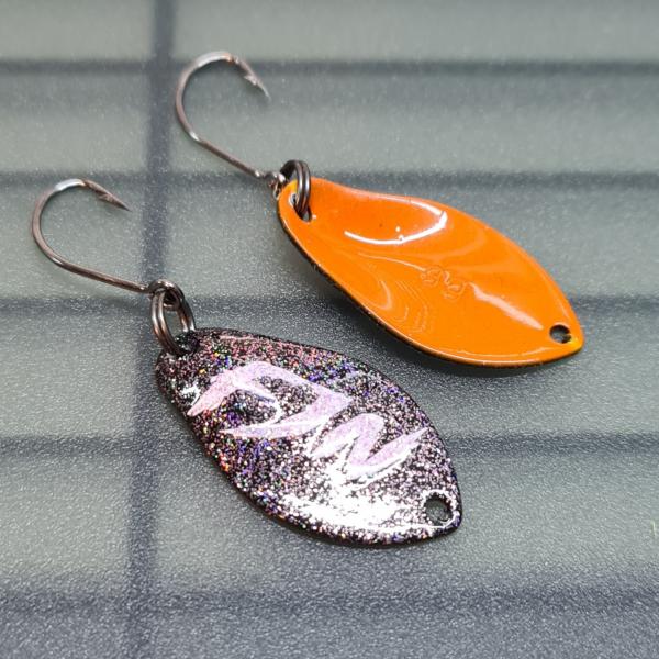 Jelly 3.0g Spoon FJN Holo Black / Dark Orange