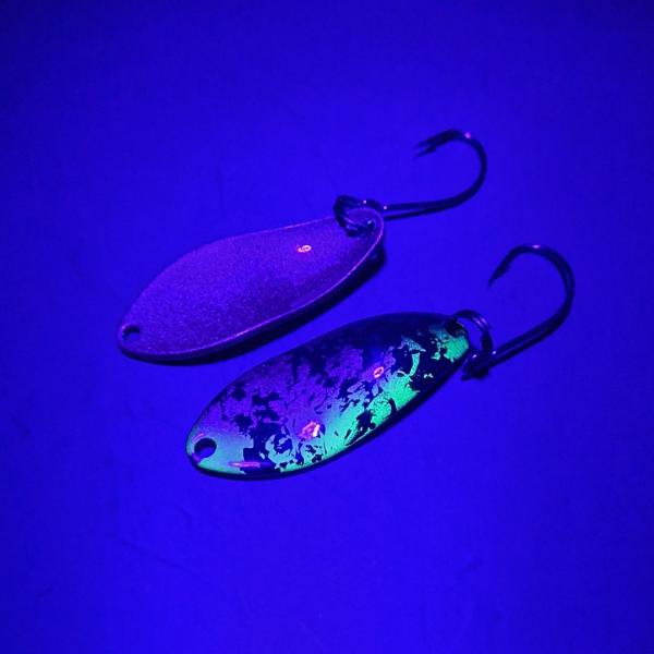 Yami 3.0g Spoon #078 UV Aktiv Copper Yellow Olive / Copper